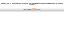 Tablet Screenshot of neworldmarketinglists.com
